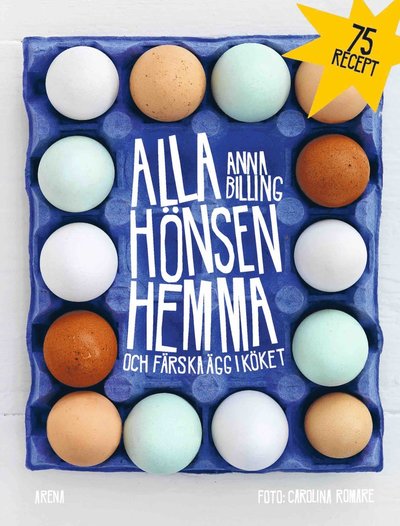 Alla hönsen hemma och färska ägg i köket - Anna Billing - Kirjat - Bokförlaget Arena - 9789178435371 - maanantai 1. maaliskuuta 2021