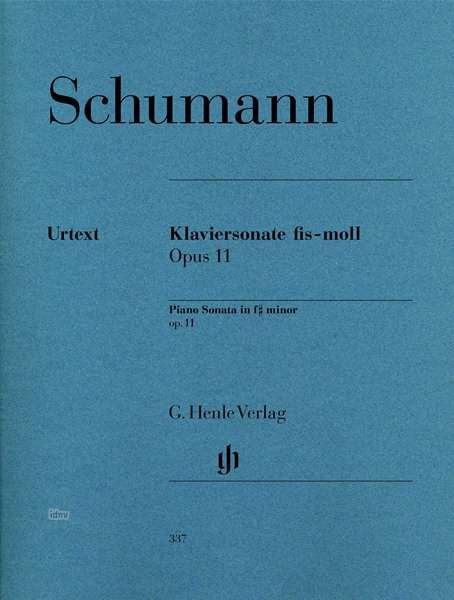 Cover for R. Schumann · Klav.so.fis op11 (Hert)HN337 (Bog) (2018)