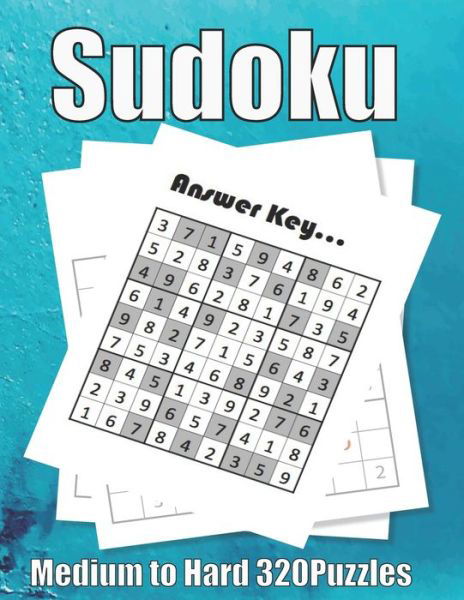 Cover for Sudoku Puzzle Book · Sudoku Medium to Hard 320 Puzzles (Pocketbok) (2020)
