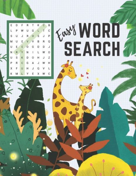 Cover for Find and Search Press · Easy Word Search (Paperback Book) (2020)