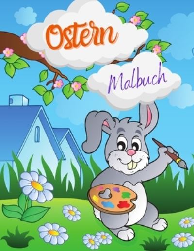 Cover for Siegrid Schamshusen · Ostern Malbuch (Paperback Book) (2021)