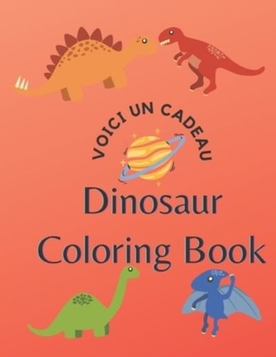 Cover for Hb Publishing · Dinosaur Coloring Book for Kids (Pocketbok) (2021)