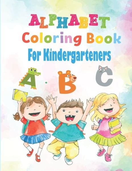 Cover for Hend Alphabet Coloring Publishing · Alphabet Coloring Book For Kindergarteners (Pocketbok) (2021)