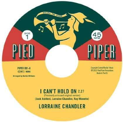 I Can't Hold On - Chandler, Lorraine / Hesitations - Musik - KENT SOUL - 0029667011372 - 28. marts 2013