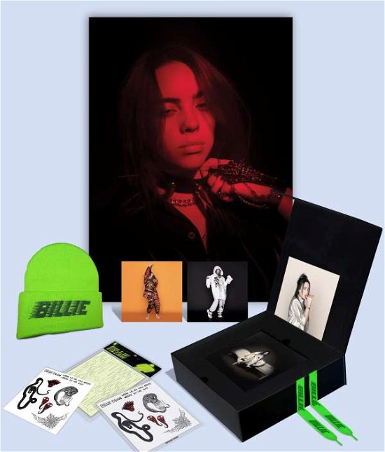 Cover for Billie Eilish · When We All Fall Asleep, Where Do We Go? (Super Deluxe Fan Box) (CD) [Super Deluxe Fan Box edition] (2019)