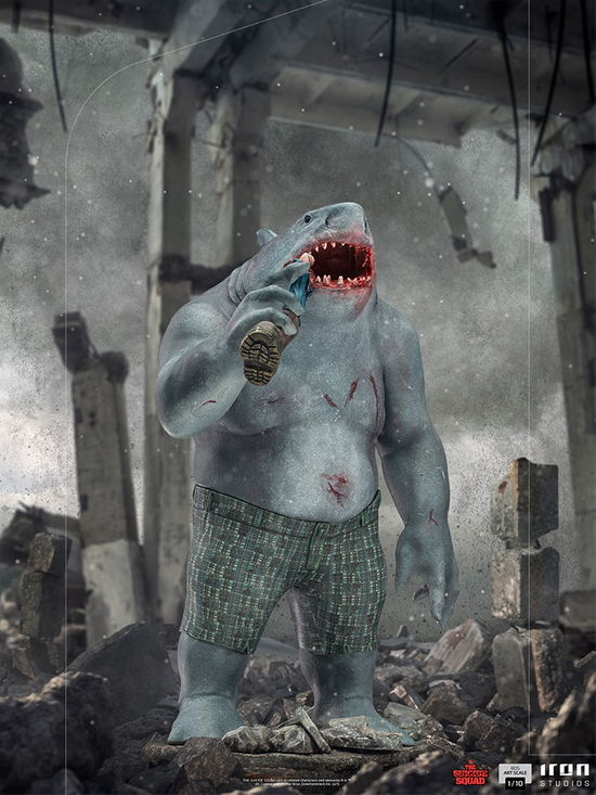 King Shark - the Suicide Squad - Bds Art Scale 1/1 - Iron Studios - Merchandise - IRON STUDIO - 0609963128372 - 9. maj 2024