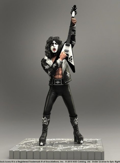 Kiss (Hotter Than Hell) The Starchild Rock Iconz Statue - Kiss - Merchandise - KNUCKLE BONZ - 0655646624372 - 11. februar 2021