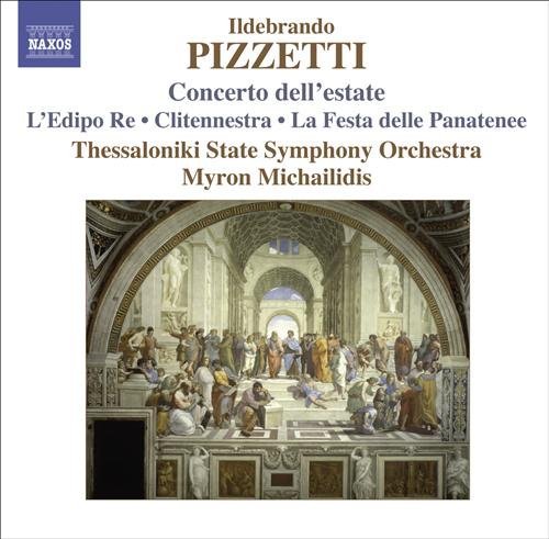 Cover for Pizzetti / Thessaloniki State Sym / Michailidis · Concerto Dell'estate / L'edipo Re Di Sofocle (CD) (2009)