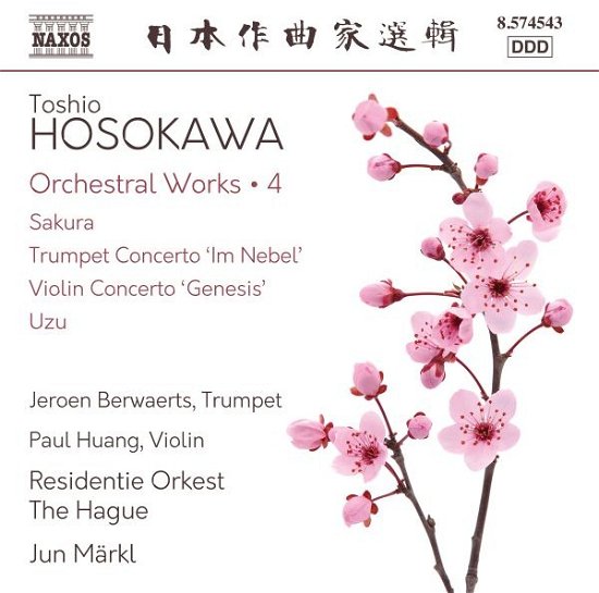 Jeroen Berwaerts & Residentie Orkest The Hague & Jun Märkl · Toshio Hosokawa: Orchestral Works, Vol. 4 (CD) (2024)