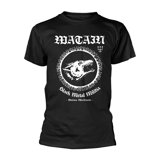 Cover for Watain · Black Metal Militia (T-shirt) [size M] (2022)