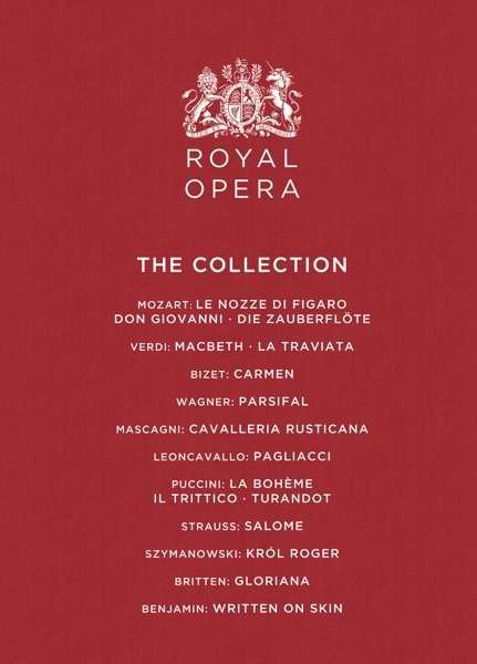 Cover for The Royal Opera · Royal Opera Collection (DVD) (2021)