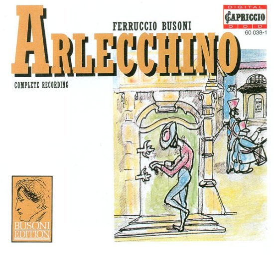 Cover for Busoni · Arlecchino (CD) (1995)