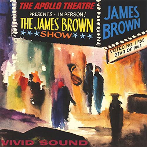 Cover for James Brown · Live At The Apollo (Cyan Blue Vinyl) (LP) (2021)