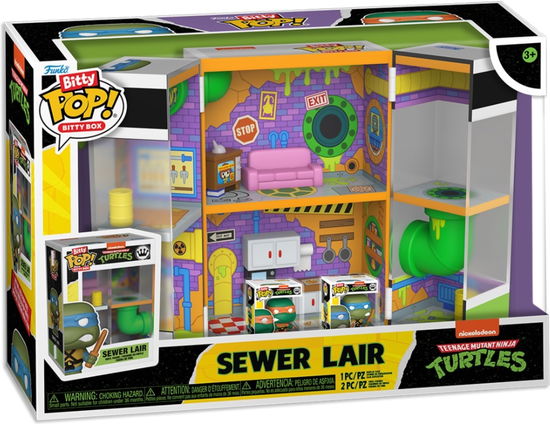 Cover for Bitty Pop Boxes Teenage Mutant Ninja Turtles · Bitty Pop Boxes Tmnt Sewer Lair (Funko POP!) (2025)