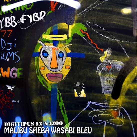 Cover for Digitipus In Nazoo · Malibu Sheba Wasabu Bleu (CD) (2021)