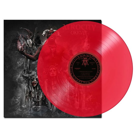 Okkult Iii  (Red Clear Vinyl) - Atrocity - Musiikki - Massacre - 4028466932372 - perjantai 20. tammikuuta 2023