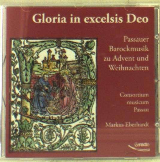 Cover for Eberhardt · Gloria In Exselsis Deo (CD) (2015)