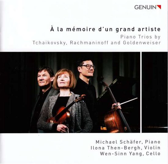 Cover for Goldenweiser / Schafer · A La Memoire D'un Grand Artiste (CD) (2016)