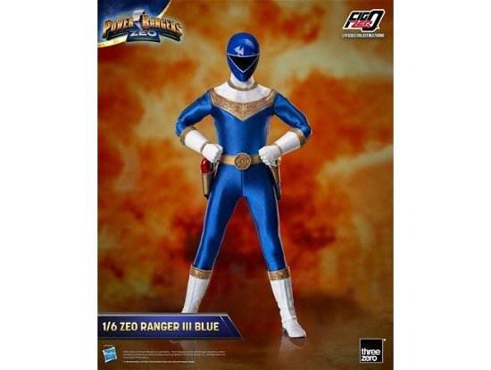 Power Rangers Zeo Figzero Zeo Ranger III Blue af - Threezero - Merchandise -  - 4895250810372 - 31. juli 2024