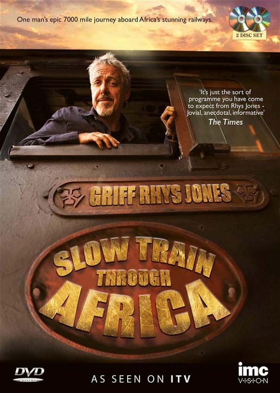Cover for Griff Rhys Jones  Slow Train Through Africa (DVD) (2015)