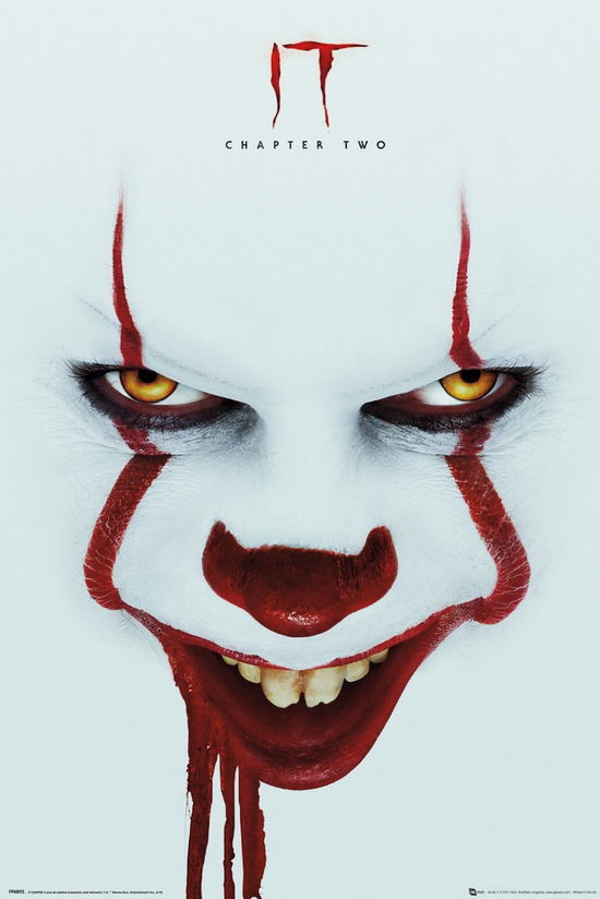 IT - Poster 61X91 - Chapter 2 - FACE - Poster - Maxi - Merchandise - Gb Eye - 5028486425372 - October 1, 2019