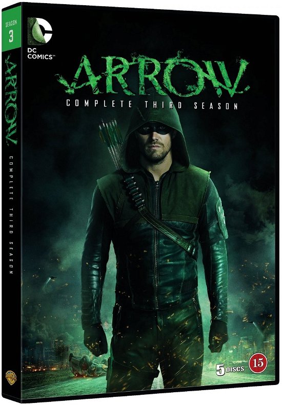 The Complete Third Season - Arrow - Elokuva -  - 5051895391372 - torstai 31. joulukuuta 2015