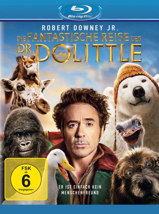 Cover for Robert Downey Jr.,antonio Banderas,michael... · Die Fantastische Reise Des Dr.dolittle (Blu-Ray) (2020)