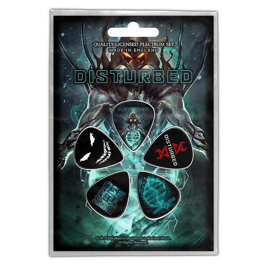 Cover for Disturbed · Disturbed Plectrum Pack: Evolution (Retail Pack) (MERCH)