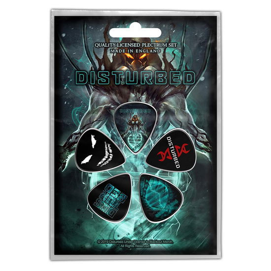 Cover for Disturbed · Disturbed Plectrum Pack: Evolution (Retail Pack) (MERCH)