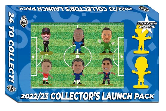 Cover for Soccerstarz  8 Figure Launch Pack 202223 Version BLUE Pack Figures (MERCH)