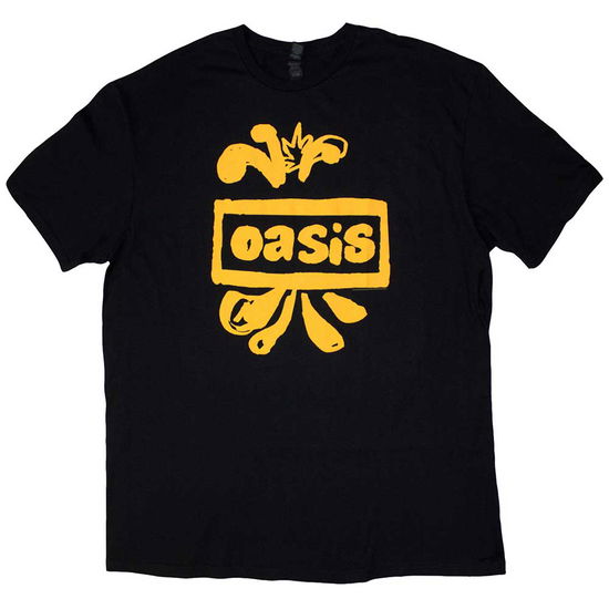 Oasis Unisex T-Shirt: Drawn Logo - Oasis - Merchandise -  - 5056187727372 - 