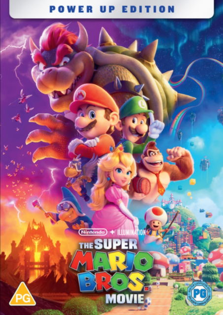 Cover for Super Mario Bros · The Super Mario Bros. Movie (Repack) (DVD) (2025)