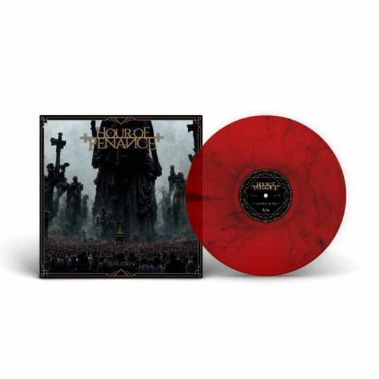 Cover for Hour of Penance · Devotion (Red Smoked Vinyl) (LP) (2024)