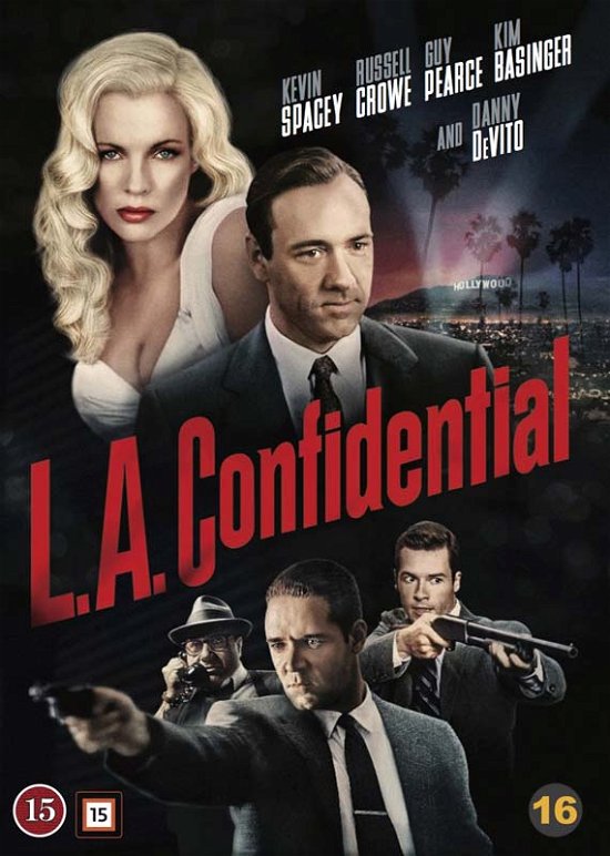 Cover for Kevin Spacey / Russell Crowe / Guy Pearce / Kim Basinger / Danny DeVito · L.A. Confidential (DVD) (2017)