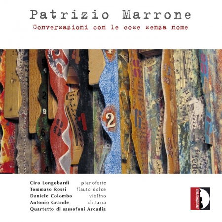Cover for Marrone / Longobardi / Rossi · Patrizio Marrone: Conversazioi Con Le Cose Senza (CD) (2016)