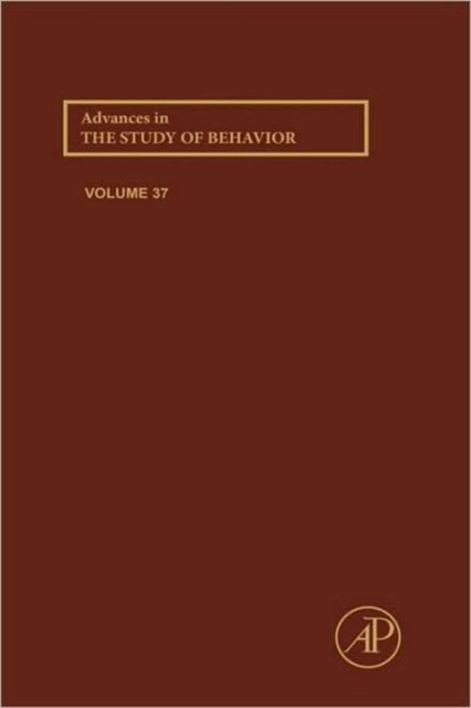 Advances in the Study of Behavior - Advances in the Study of Behavior - H Jane Brockmann - Books - Elsevier Science Publishing Co Inc - 9780120045372 - November 2, 2007