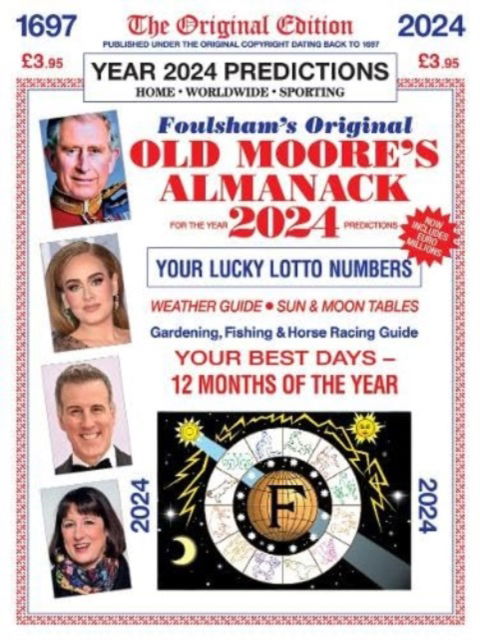 Cover for Francis Moore · Old Moore's Almanac 2024 (Paperback Book) (2023)