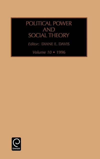 Cover for Harold Davis · Political Power and Social Theory - Political Power and Social Theory (Gebundenes Buch) (1996)