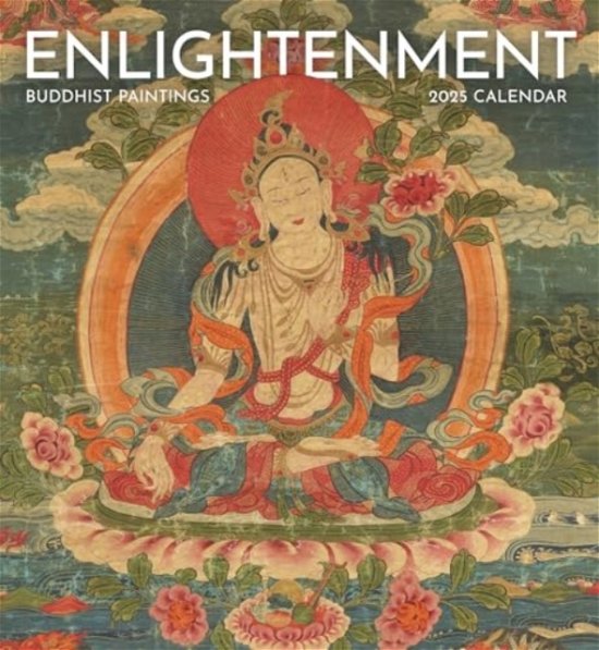 Cover for Pomegranate · Enlightenment: Buddhist Paintings 2025 Wall Calendar (Paperback Book) (2024)