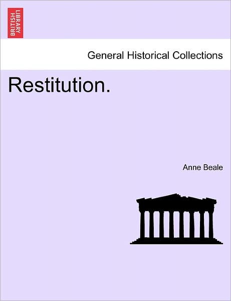 Cover for Anne Beale · Restitution. (Paperback Bog) (2011)
