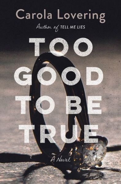 Cover for Carola Lovering · Too Good to Be True: A Novel (Hardcover Book) (2021)