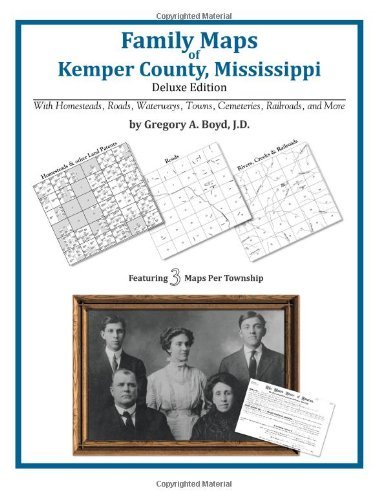 Cover for Gregory a Boyd J.d. · Family Maps of Kemper County, Mississippi (Pocketbok) (2010)