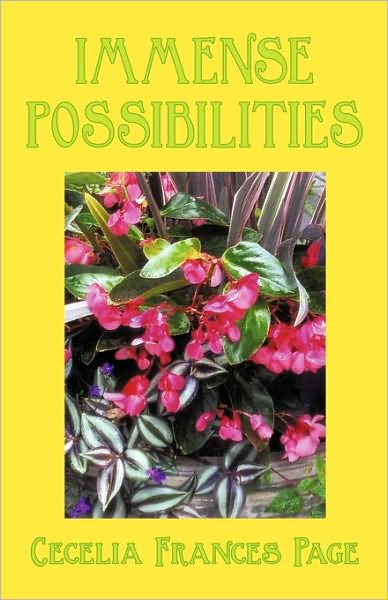 Cover for Cecelia Frances Page · Immense Possibilities (Pocketbok) (2009)