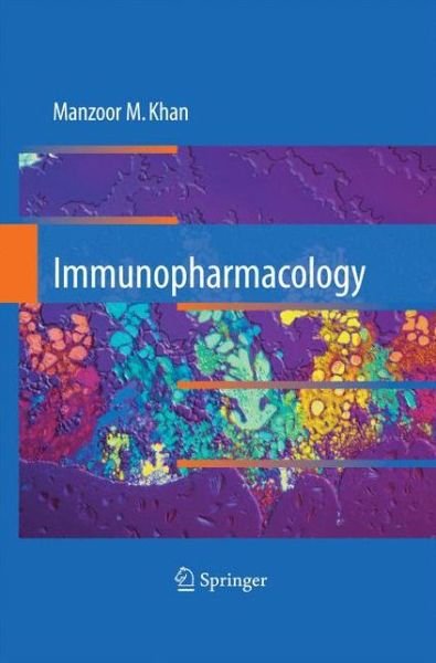 Cover for Manzoor M. Khan · Immunopharmacology (Paperback Book) [2008 edition] (2014)