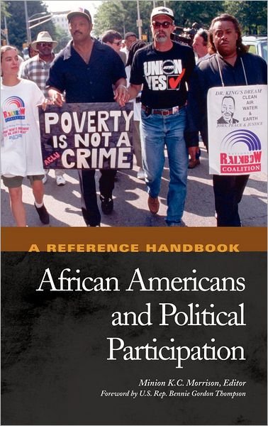Cover for Minion K C Morrison · African Americans and Political Participation: A Reference Handbook - Political Participation in America (Hardcover Book) (2003)
