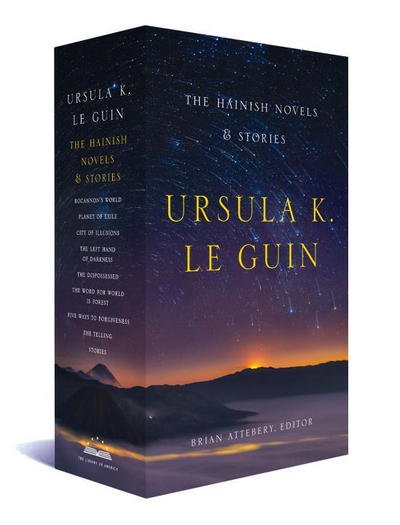 Cover for Ursula K. Le Guin · Ursula K. Le Guin: The Hainish Novels and Stories: A Library of America Boxed Set (Hardcover bog) (2017)
