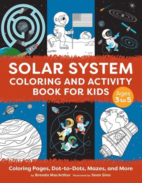 Cover for Brenda MacArthur · Solar System Coloring and Activity Book for Kids (Paperback Book) (2022)