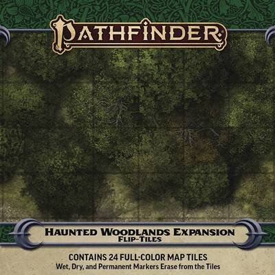 Pathfinder Flip-Tiles: Haunted Woodlands Expansion - Jason A. Engle - Jogo de tabuleiro - Paizo Publishing, LLC - 9781640782372 - 16 de junho de 2020