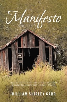Cover for William Shirley Carr · Manifesto (Paperback Book) (2020)