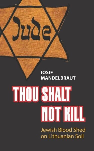 Cover for Iosif Mandelbraut · Thou shalt not kill (Pocketbok) (2019)